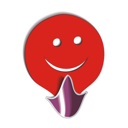 sticky note isolated on white backgroundのイラスト素材