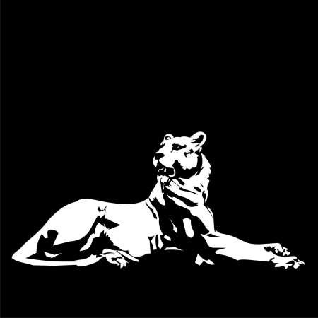 lionのイラスト素材