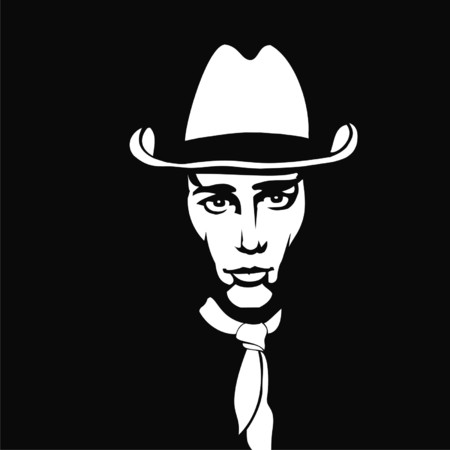 cowboyのイラスト素材