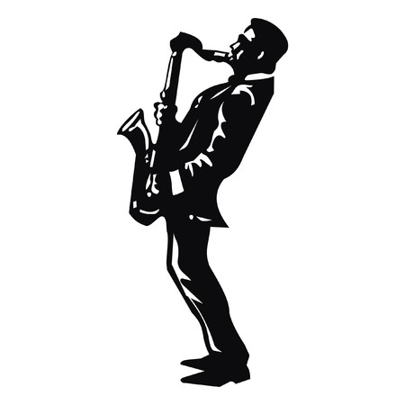 jazz background.のイラスト素材