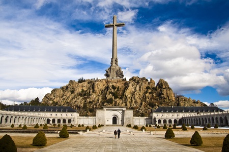 Valley of the fallen - A memorial dedicated to all the victims of the spanish civil war のeditorial素材
