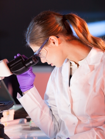 Portrait of a attractive, young, confident female health care professional in hes working environment.の写真素材