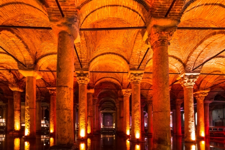 The Basilica Cistern , Turkey.のeditorial素材