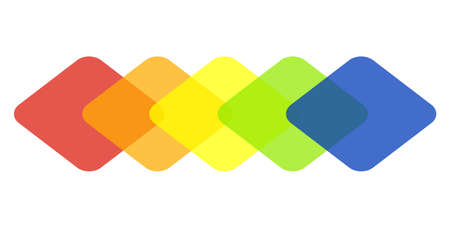 Abstract background with soft spring colors. Elements for your website, presentation, banner, posterのイラスト素材