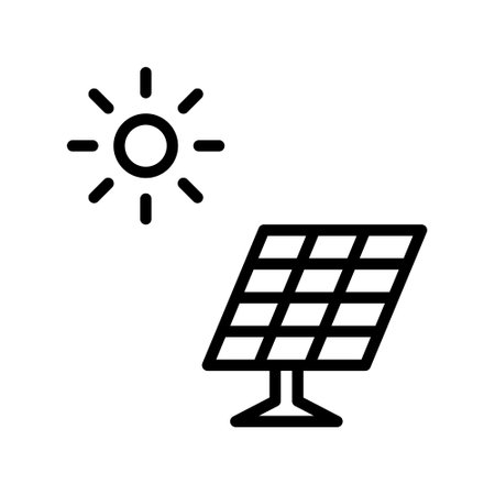 Electrician flat line icon. Outline sign for mobile concept and web design, store
