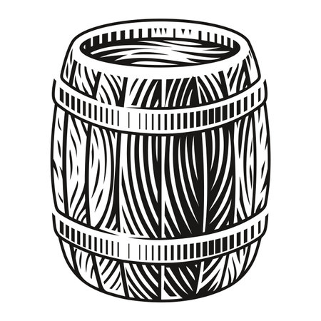 a black and white illustration of cannabis oil on white backgoundのイラスト素材
