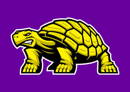 Turtle Vector Mascot, this design can be used as an emblem