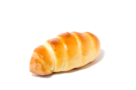 sausage dough, isolate, freshly baked bunsの写真素材
