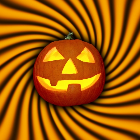scary pumpkinの写真素材