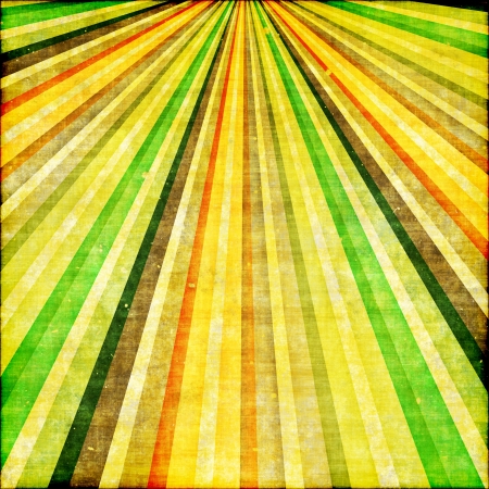 Multicolor Sunbeams grunge background. Retro posterの写真素材