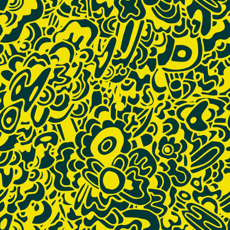 Creative art doodles hand drawn Design illustration. Line art detailed, with lots of objects...