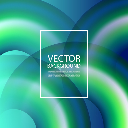 Abstract 3D mixing of colors and lines in a beautiful combination. Modern vector template for design of posters and much more.のイラスト素材