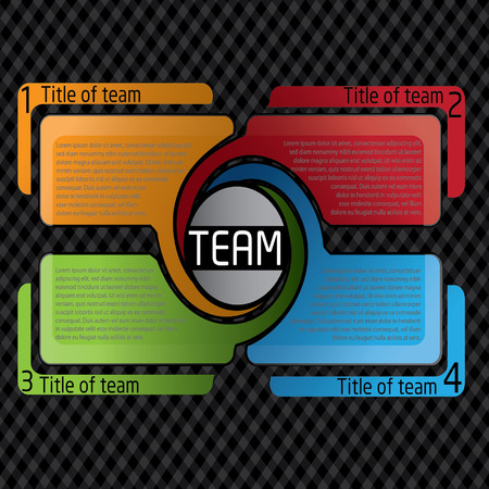 presentation for teamのイラスト素材