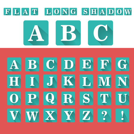 flat colorful letter of the alphabet vector illustration design concept backgroundのイラスト素材