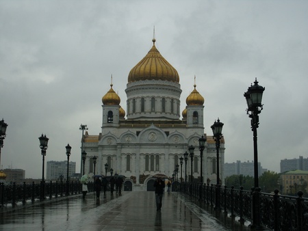 Cathedral of Christ the Saviour Moscowの写真素材