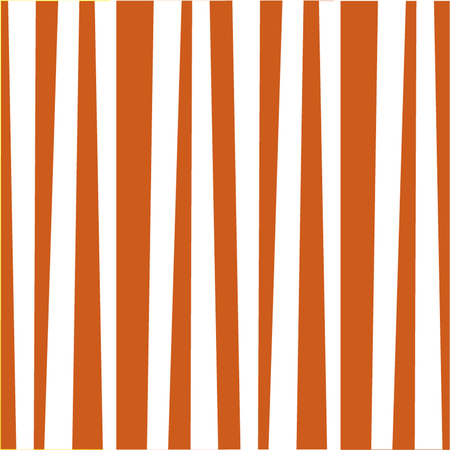 Abstract vertical striped pattern. Orange and white print. Background for wallpaper, web page, surface texture. Vector illustration, banner, poster, template for scrapbooking, fabric, wrapping paperのイラスト素材