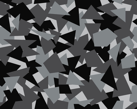 Fashionable camouflage pattern, military print .Seamless illustrationのイラスト素材