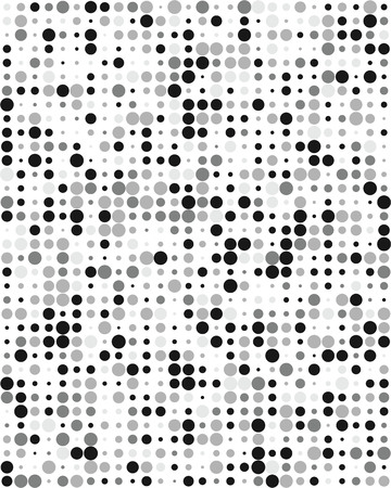 Pattern with grey dots, Seamless vector backgroundのイラスト素材