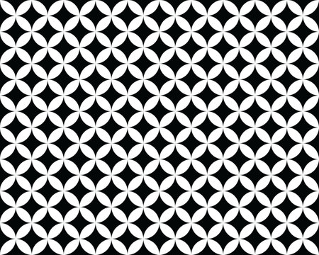 Seamless template, modern geometric background, repeating patternのイラスト素材