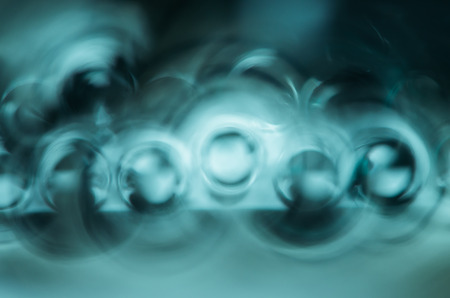 abstract black and blue swirl circle background