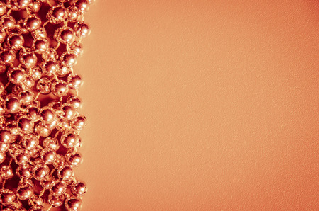 group of shiny beads background