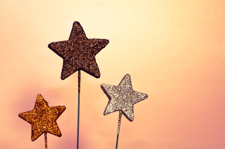 detail of star decoration imageの写真素材