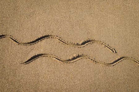 waves at sand on seaside
