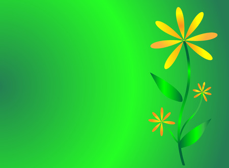 flower illustrationのイラスト素材