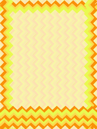 orange frame vector background illustrationのイラスト素材