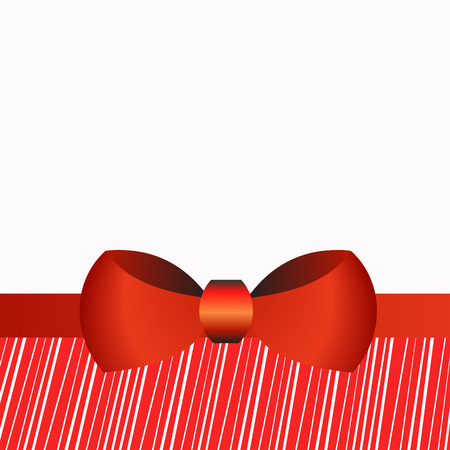 red ribbon background illustration imageのイラスト素材