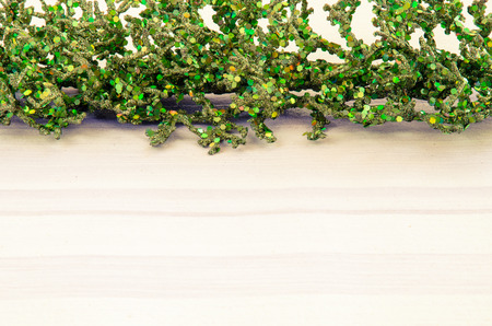 green abstract shining christmas backgroundの写真素材