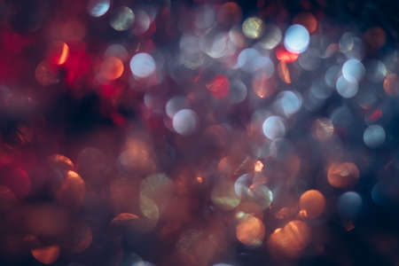 four burning candles with traditional festive cristian atmosphere full of light and magicの写真素材