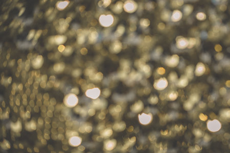 shining glitteÅing festive christmas magic bokeh backgroundの写真素材
