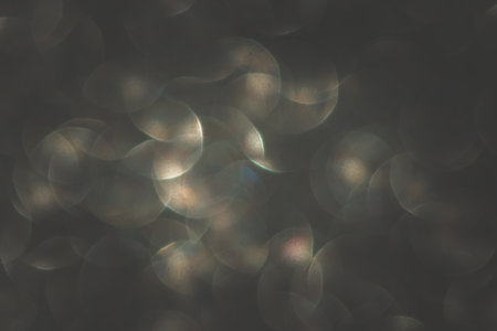 shining and glitteÅ•ing festive christmas magic background, retro disco style