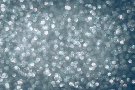 shining glitteÅing festive christmas magic bokeh backgroundの写真素材