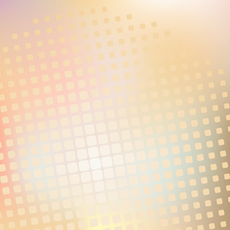 Vector illustration of a yellow halftone patternのイラスト素材
