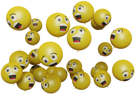 squinting face tongue out 3d render emoticon or emoji perfect for sosial media, branding, advertisement promotionの写真素材
