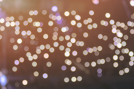 Abstract bokeh background (colour cast filter)