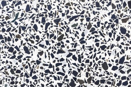 White marble terrazzo flooring pattern.の写真素材