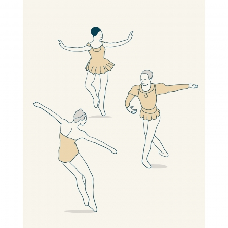 Three actors actのイラスト素材