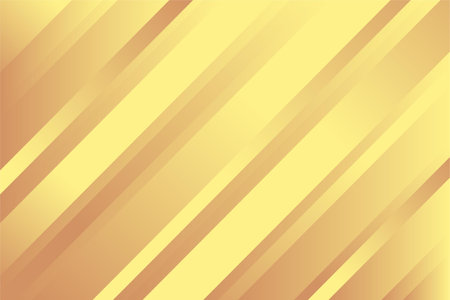 Gradient gold stripes abstract background for celebration, luxury template, banner or backdrop.のイラスト素材