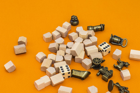 Equipment for board gameの写真素材