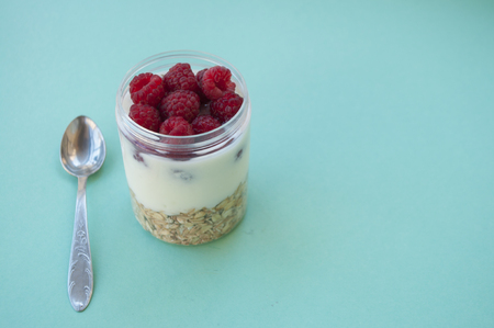 Healthy breakfast concept.の写真素材