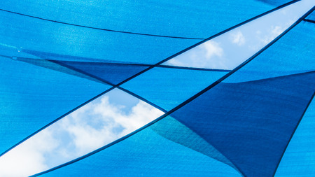 Abstract blue pattern and backgroundの写真素材