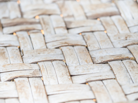 Closeup, abstract dry bamboo grids pattern for nature backgroundの写真素材