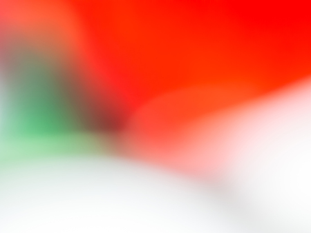 Abstract red, white and green blurry backgroundの写真素材