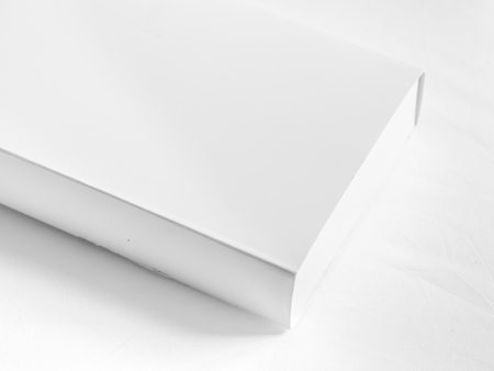 Black and white tone of mock-up boxの写真素材