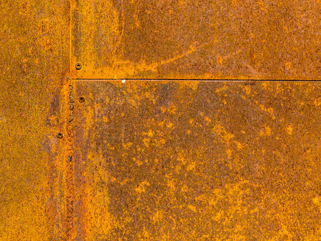 Abstract rusted steel texture, background and grids pattern.の写真素材