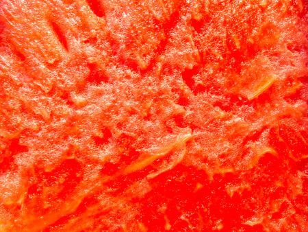 Red texture of sweet watermelonの写真素材