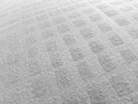 Abstract black and white fabric blurry textureの写真素材